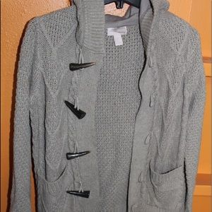 Forever 21 Hooded knit sweater